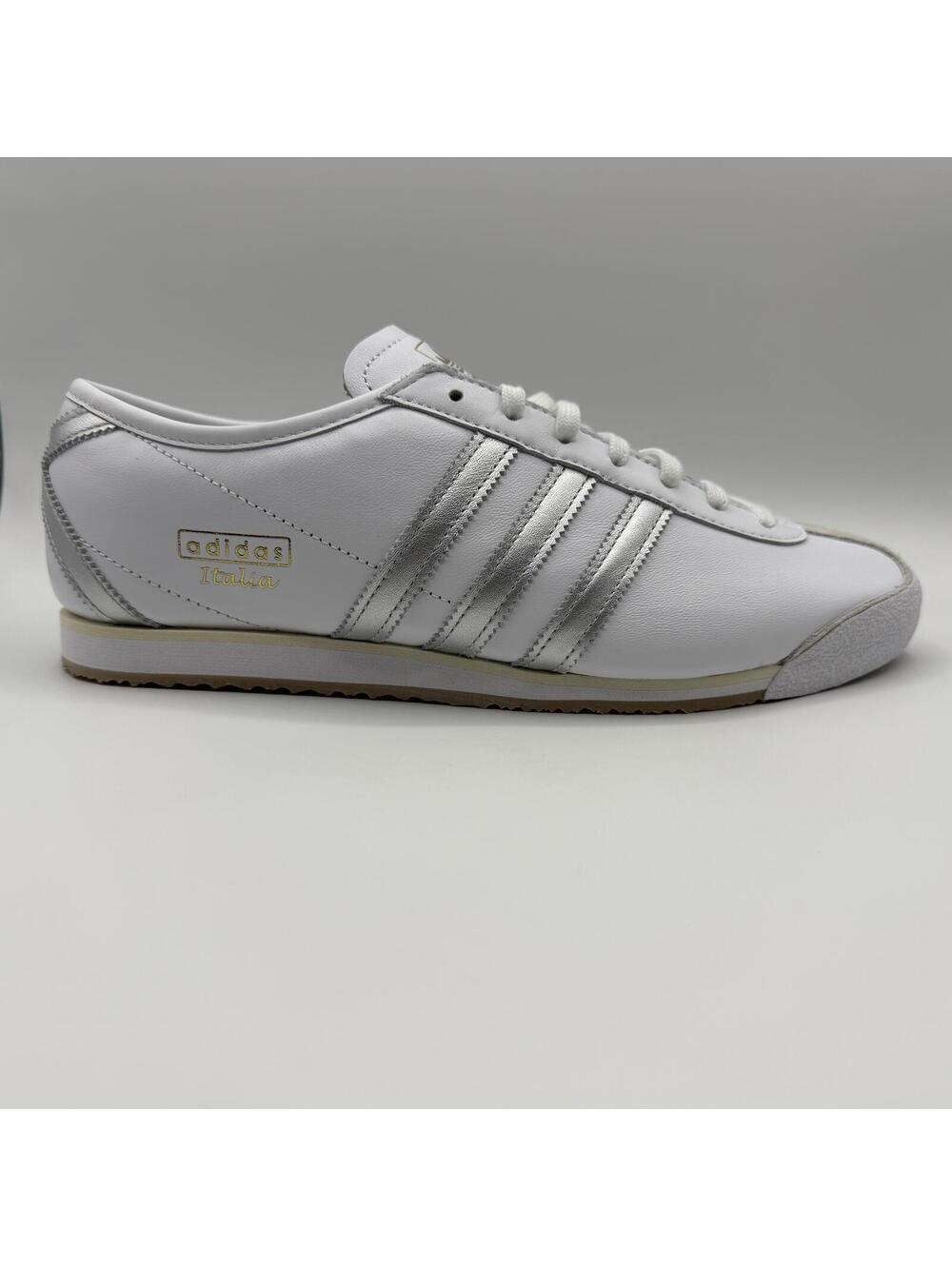 adidas Originals Italia 70s White Silver Metallic JQ9070 Women Size 10 - Picture 10 of 16